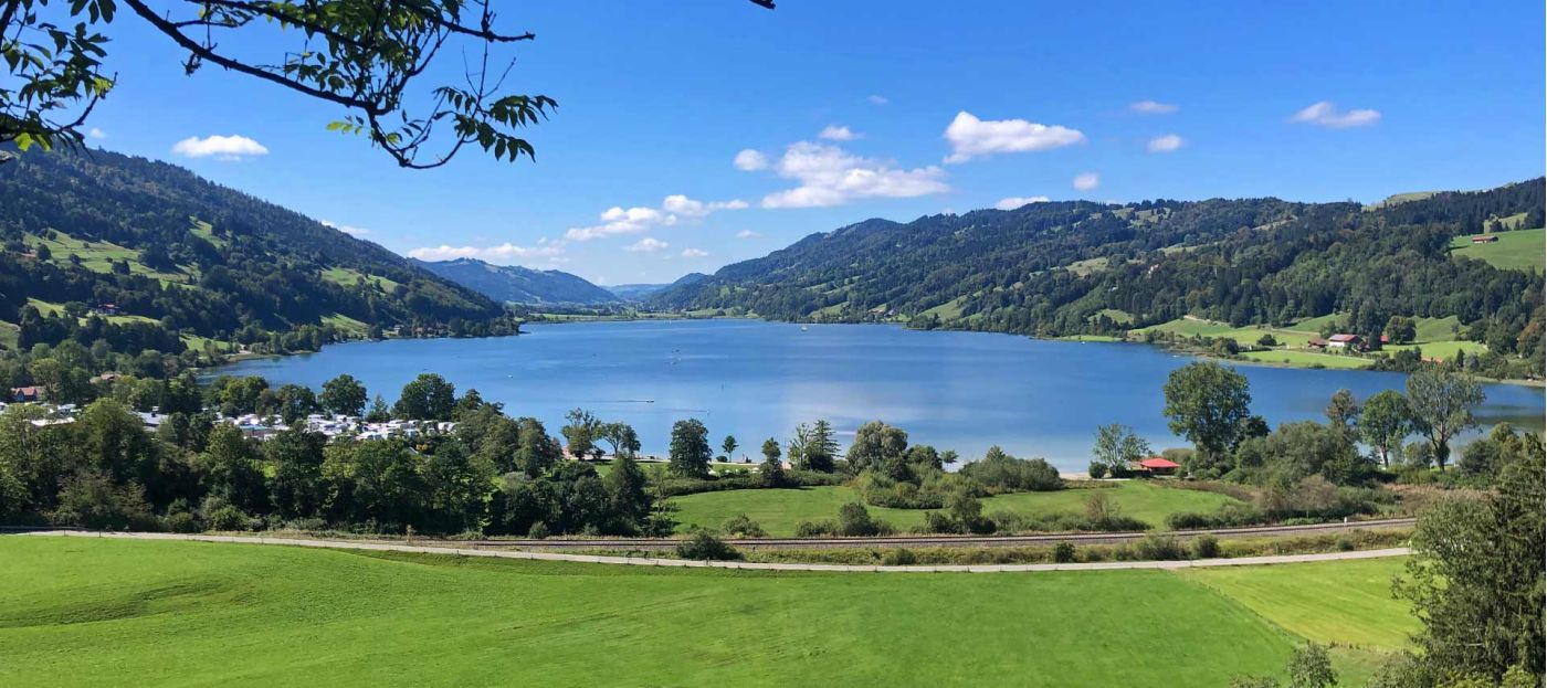 Der Große Alpsee bei Immenstadt