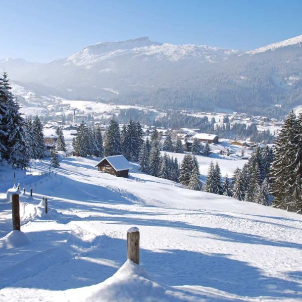 Winterwanderwege an der Nagelfluhkette
